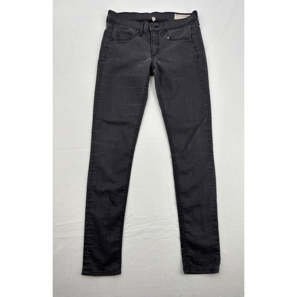 Rag & Bone Legging Jeans Womens Size 27 Grey Shoreditch Low‎ Rise Skinny